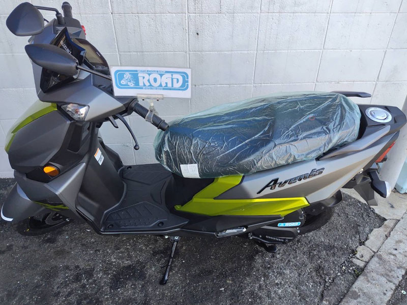 SUZUKIスズキ【アベニス125】グレー×グリーン